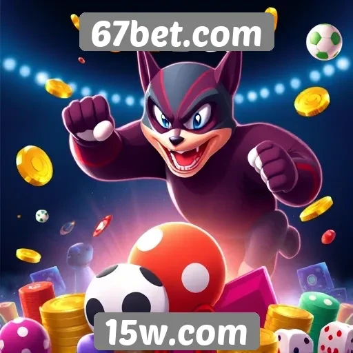 A variedade de jogos disponíveis no 67bet.com